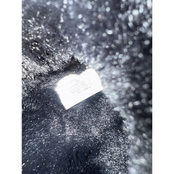 Johnny Was Ardell Slippers Floral Black Velvet Sz 8M - Picture 4 of 4